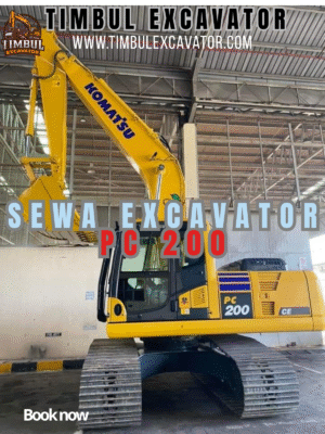 Sewa Excavator PC200