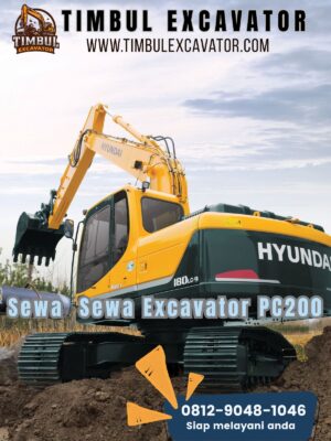 Sewa Excavator PC200