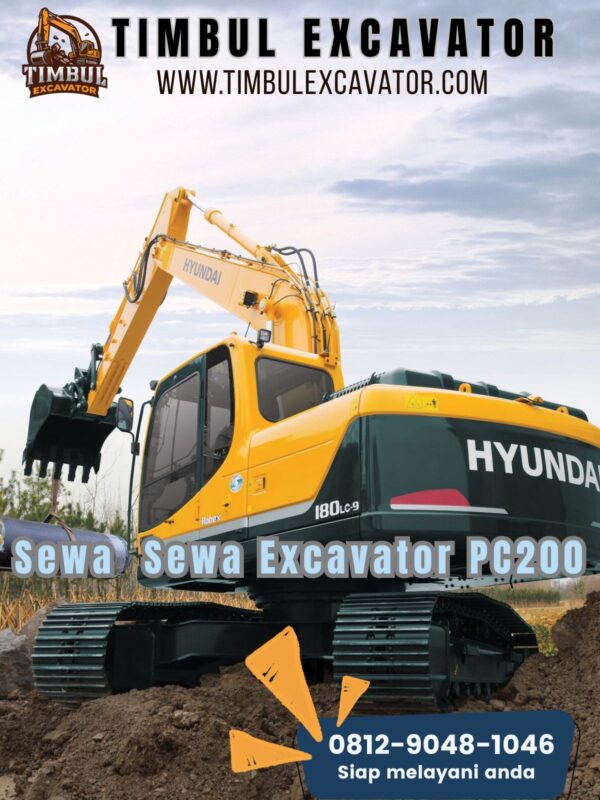 Sewa Excavator PC200 Sewa Excavator PC200