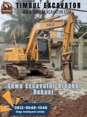 Sewa Excavator Breaker Bekasi