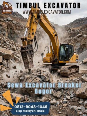 Sewa Excavator Breaker Bogor