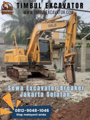Sewa Excavator Breaker Jakarta Selatan