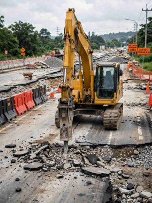 Sewa Excavator Breaker Bekasi