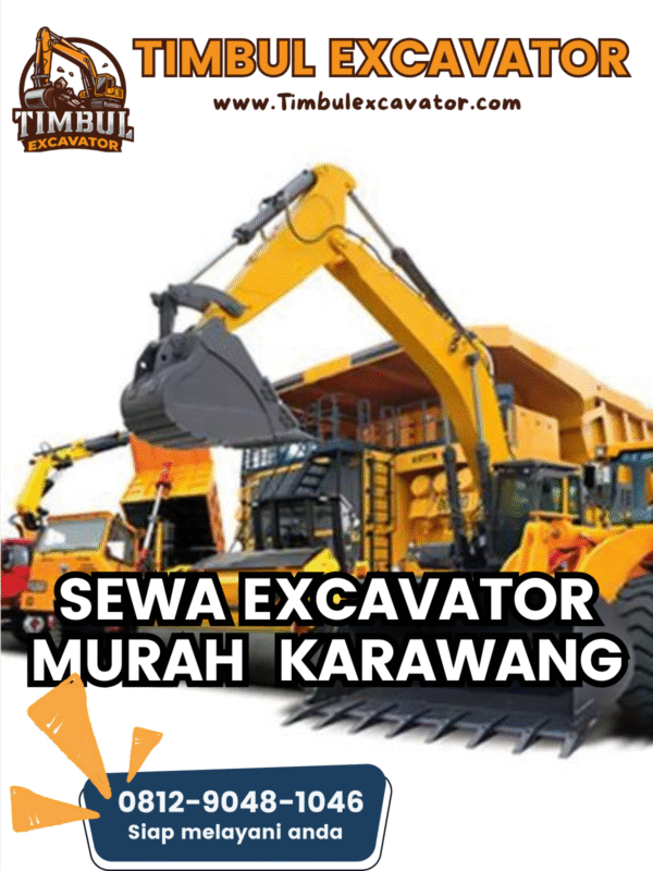 Sewa Excavator Murah Karawang