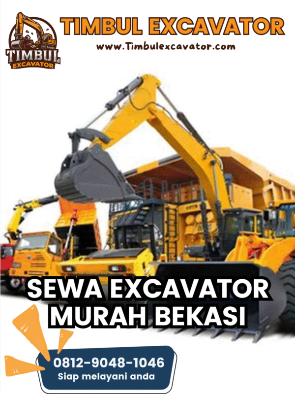 Sewa Excavator Murah Bekasi