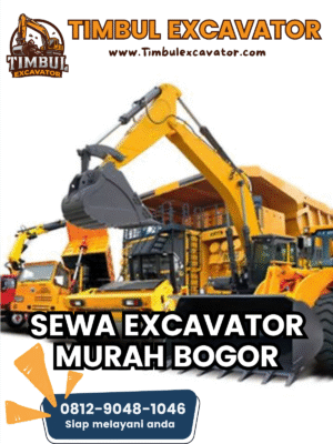 Sewa Excavator murah Bogor