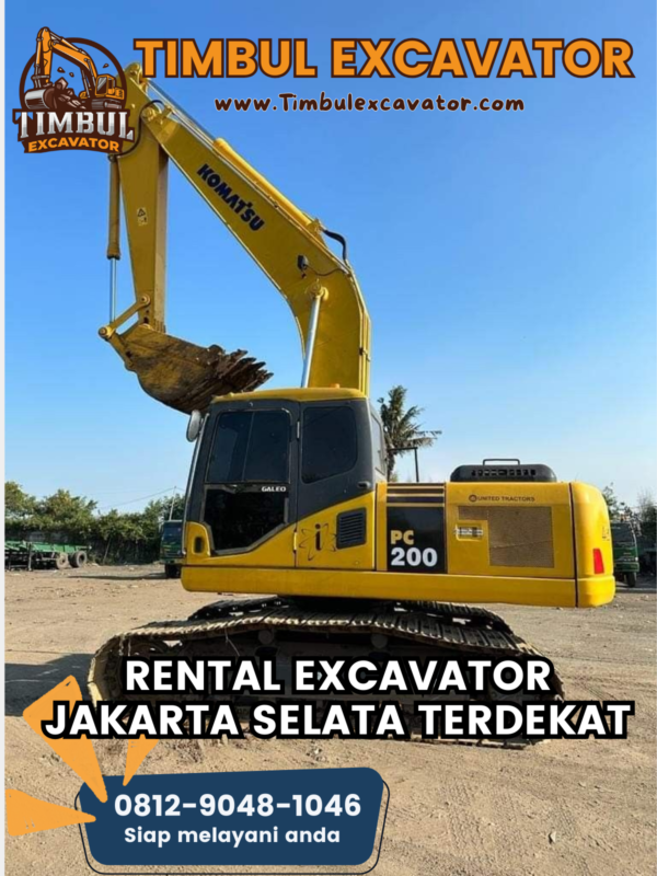 Rental Excavator Jakarta Selatan Terdekat