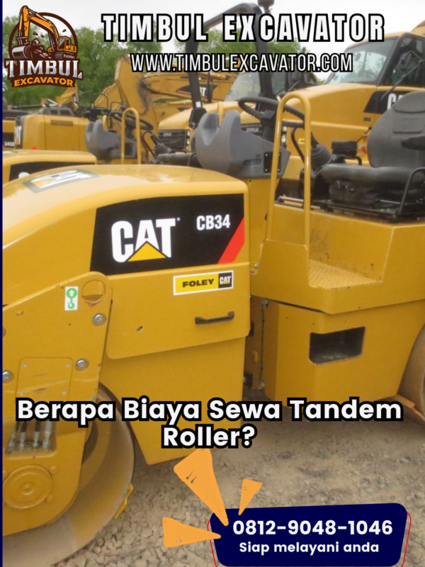 Berapa Biaya Sewa Tandem Roller?