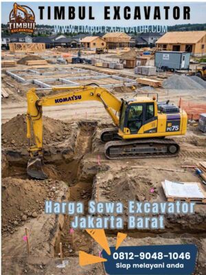 Harga Sewa Excavator Jakarta Barat