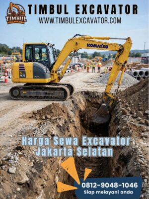 Harga Sewa Excavator Jakarta Selatan