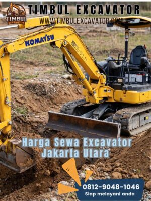 Harga Sewa Excavator Jakarta Utara
