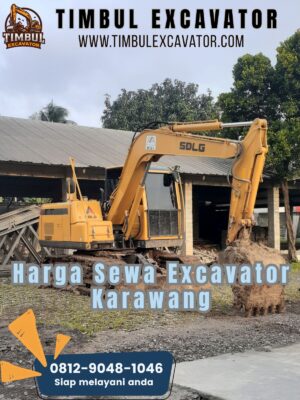 Harga Sewa Excavator Karawang