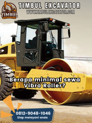 Berapa minimal sewa Vibro Roller?