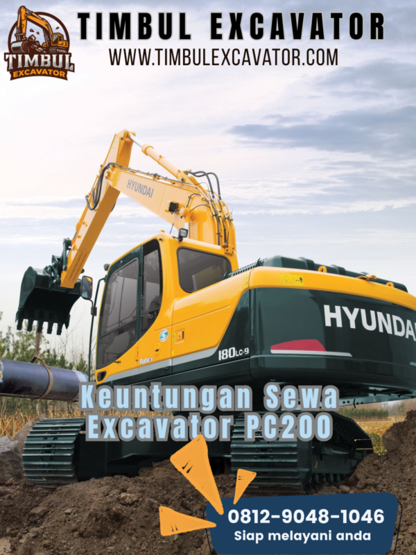 Keuntungan Sewa Excavator Pc200