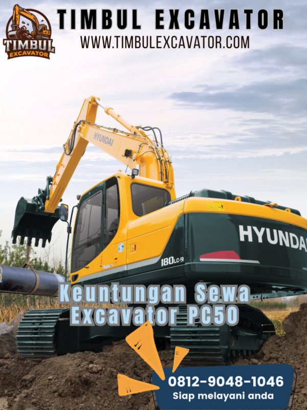 Keuntungan Sewa Excavator PC50