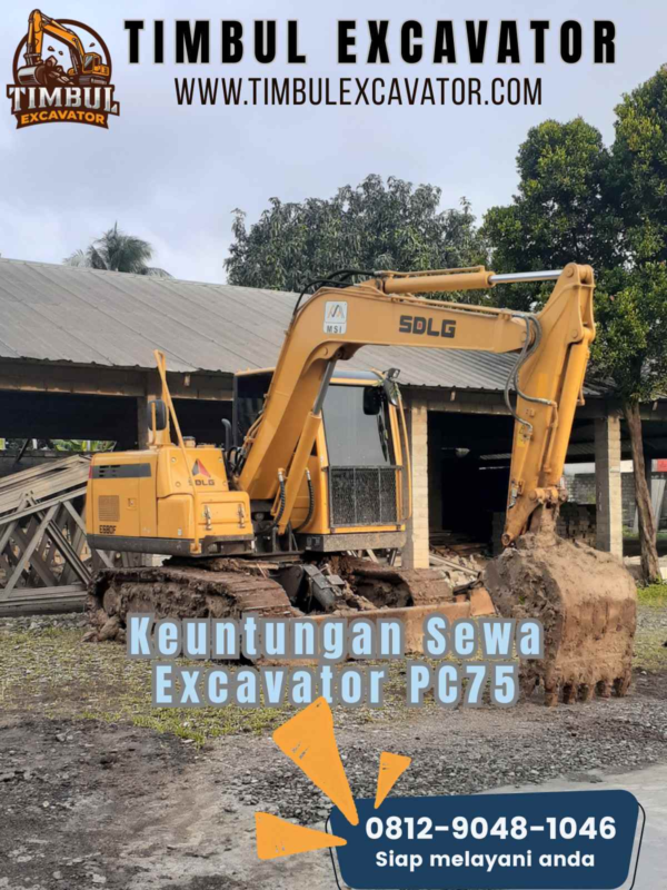Keuntungan Sewa Excavator PC75