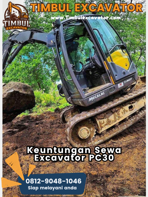 Keuntungan Sewa Excavator PC30