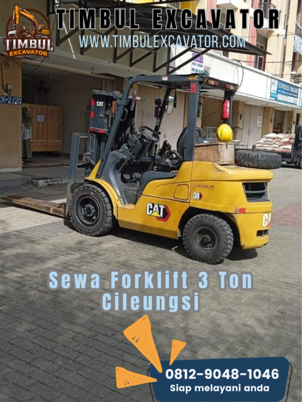 Sewa Forklift 3 ton Cileungsi Sewa Forklift 3 Ton Cileungsi